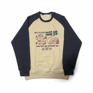 ラグランT スウェット ロンT グランジ アメカジ y2k 古着 kt2