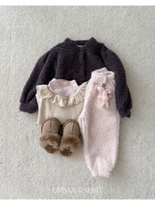 アーバンラビット / URBAN RABBIT / バニーフリルロングT / 韓国子供服 / キッズ / 26winter〖取寄〗*XS~XL*
