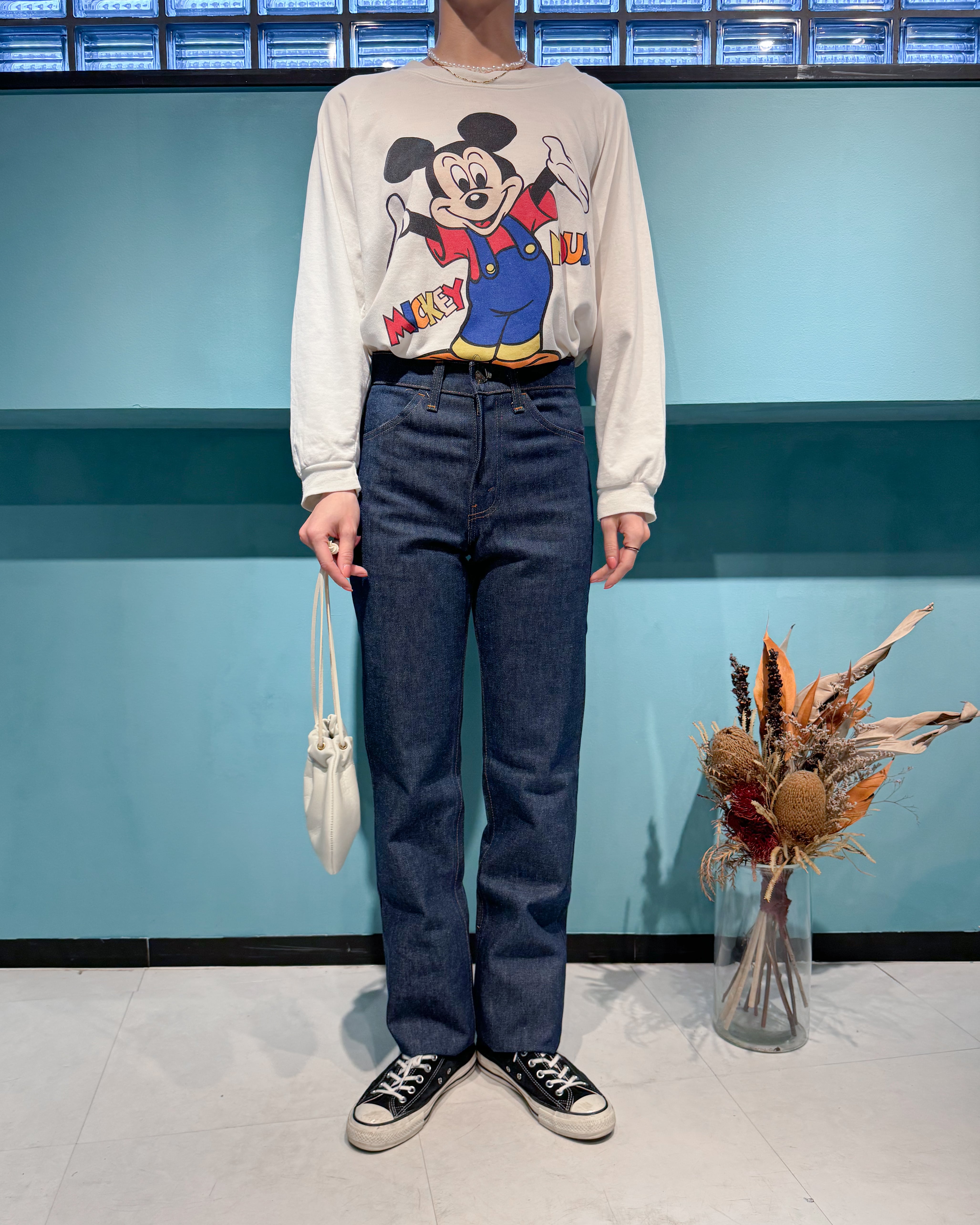 1970's Vintage Levi's / 519 SLIM STRAIGHT DENIM【 W27