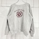 【USED】80s Vintage Champion コットンスウェット グレー HARVARD 染み込みプリント