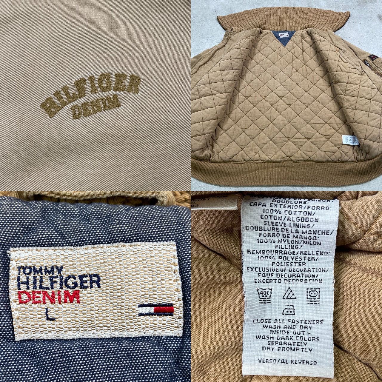TOMMY HILFIGER DENIM トミーヒルフィガー デニム フライトジャケット 