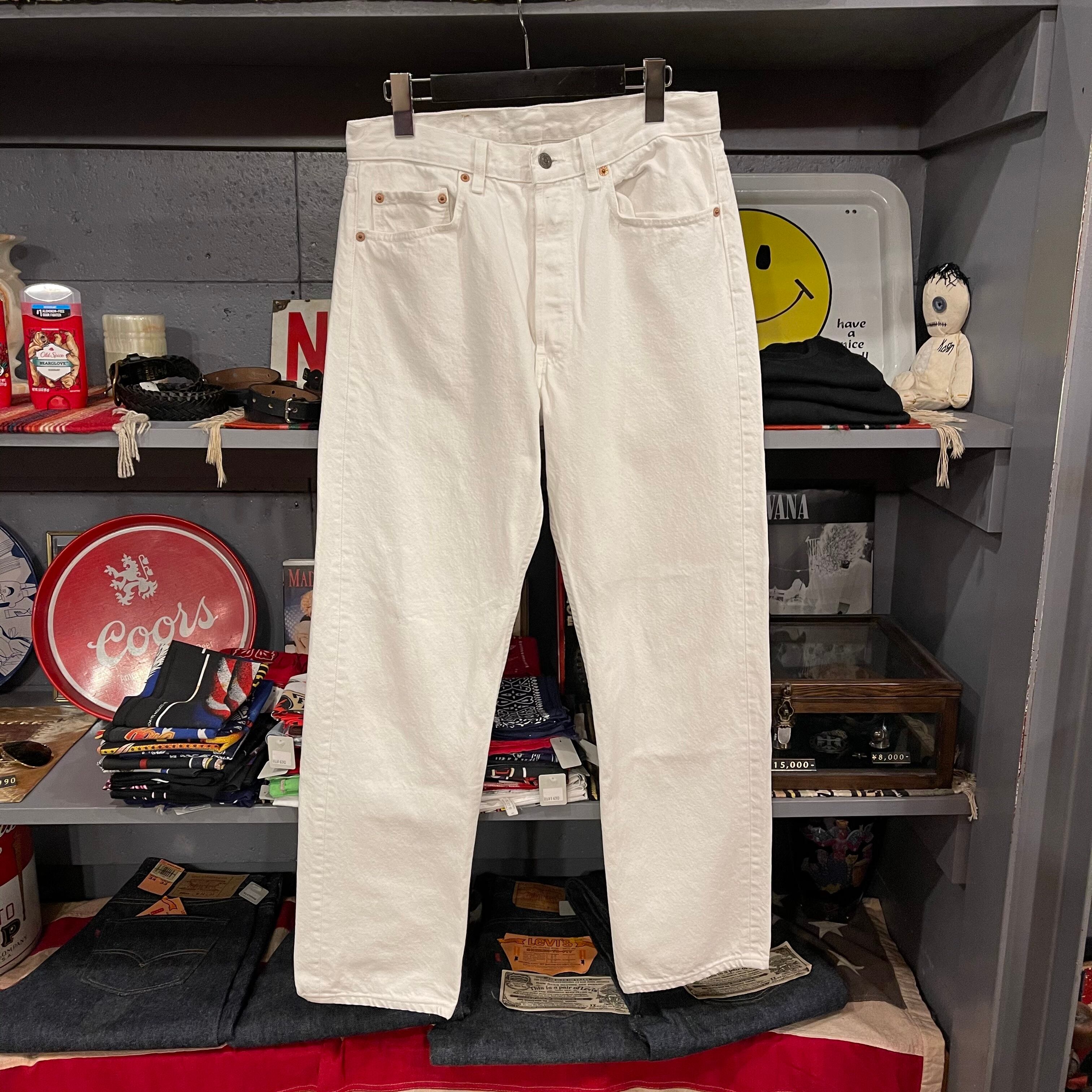 80s Levis 501 White Denim Pants USA製 | VOSTOK