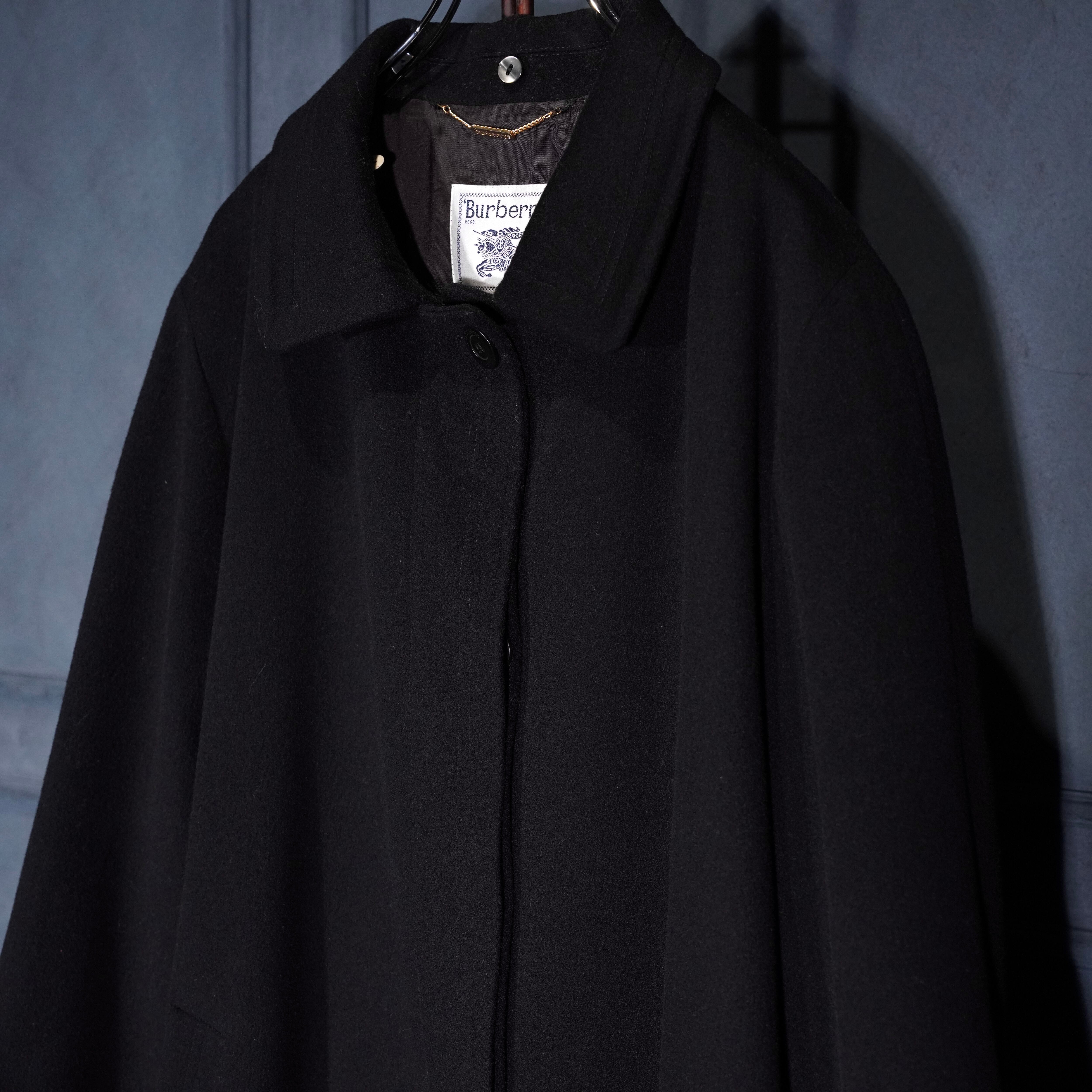 Burberrys VERGIN WOOL BALMACAAN COAT/バーバリーズヴァージンウール