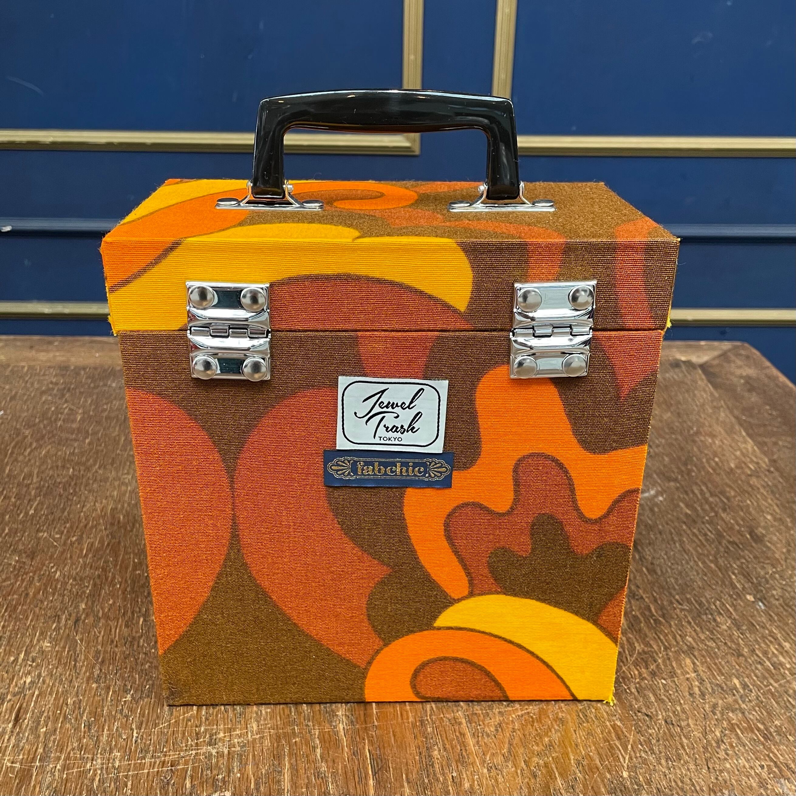 jewel trash×fab chic EP 7インチ レコードケース オレンジ ティア