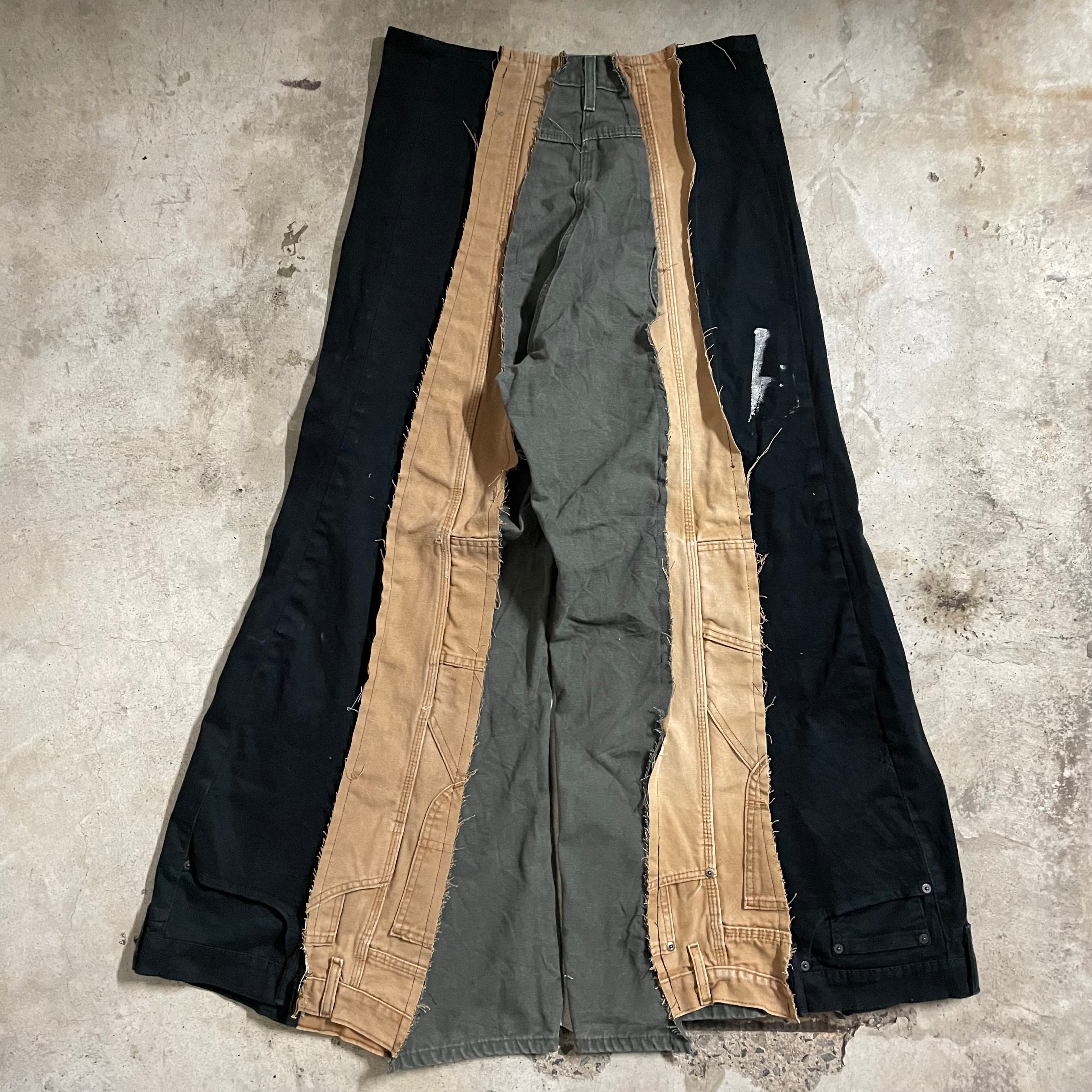 EINS_remake_collection】docking flare work pants/再構築 フレア