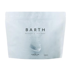 【在庫のみ】BARTH 中性重炭酸入浴剤 120錠(40回分) 大容量 炭酸泉 発汗 高濃度 お風呂