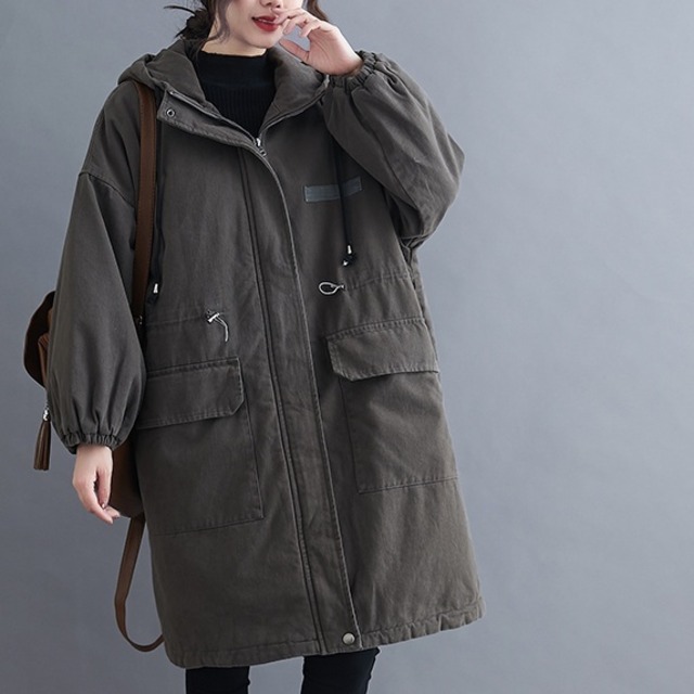 中綿モッズコート10036