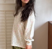 韓国子供服 / 26Autumn / MINIMAL / フラワーソフトTシャツ / 秋服 *S~JM*