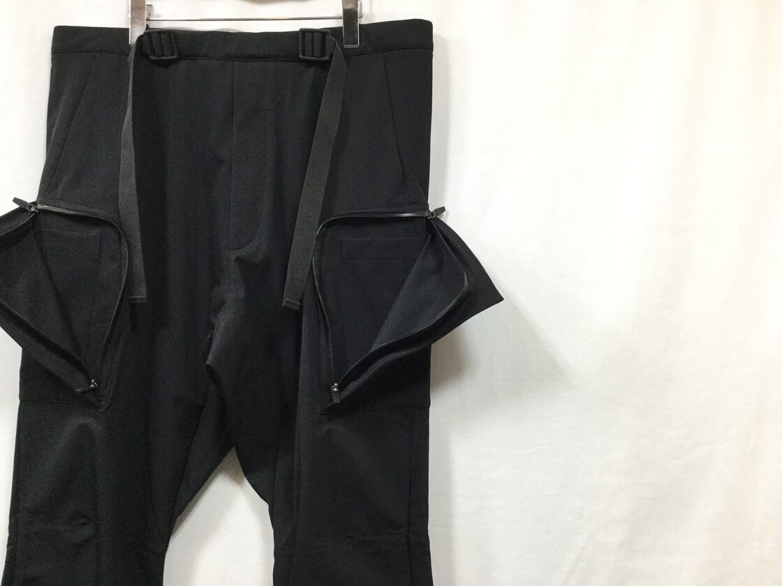 ACRONYM”P31A-DS SCHOELLER® DRYSKIN DRAWCORD CARGO TROUSER BLACK 