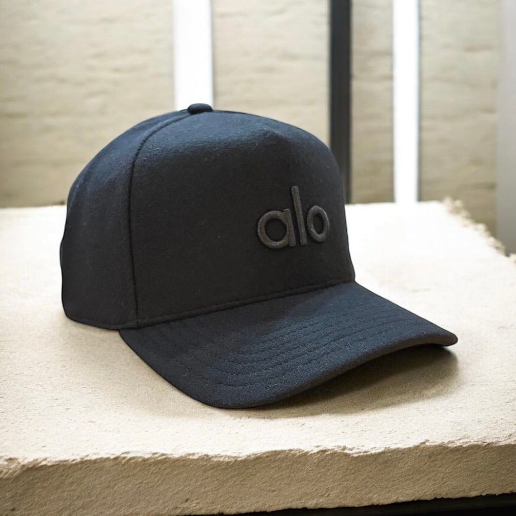 alo】【Wool Districk Trucker Hat】ウール ハット キャップ ブラック