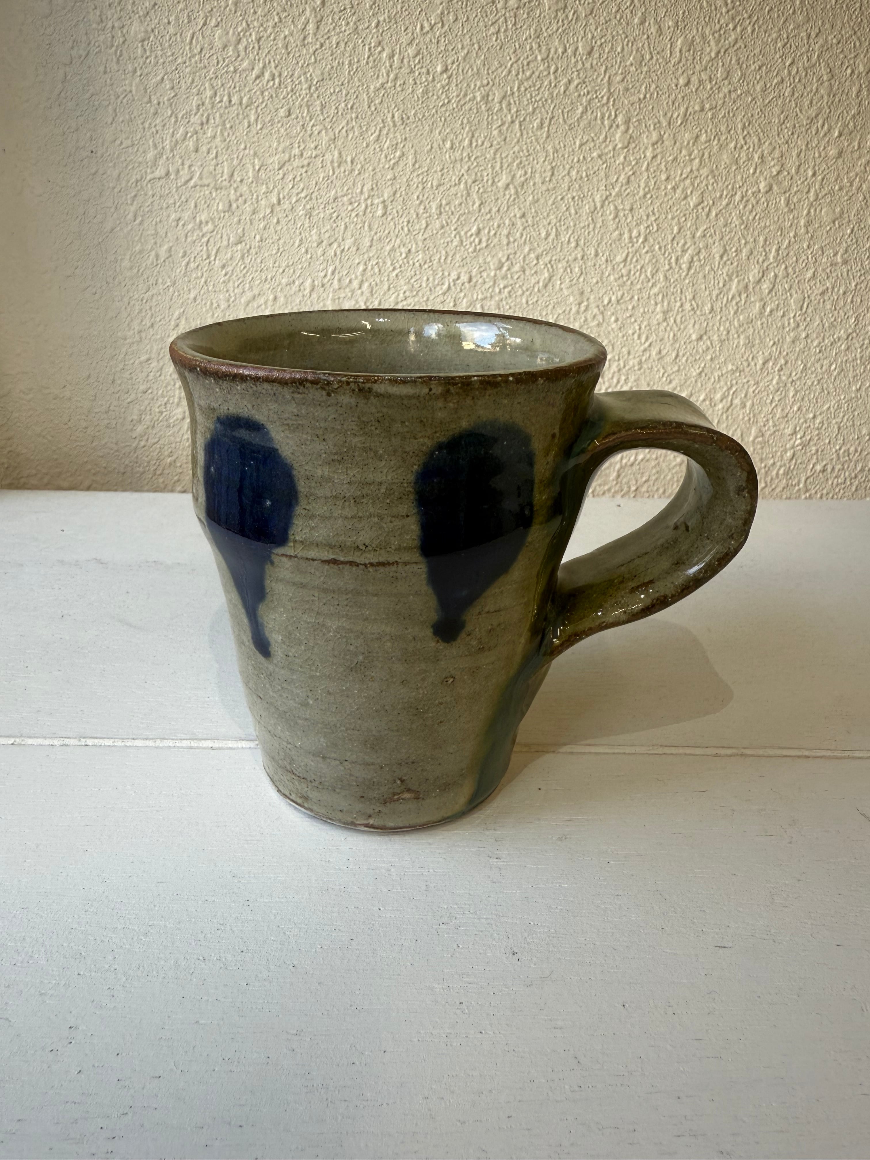 横田屋窯 マグカップ(フシ)コバルト