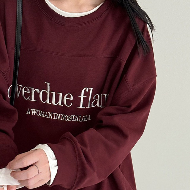 logo print sweatshirt J00047