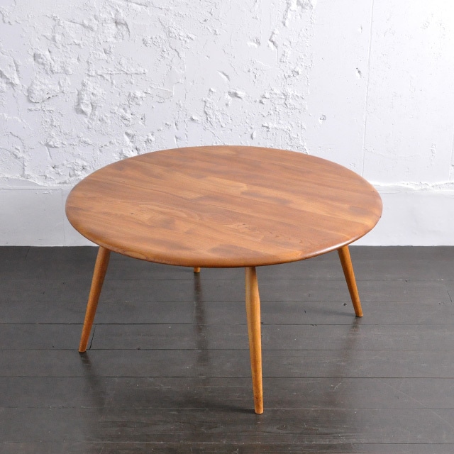 Ercol Round Coffee Table / アーコール ラウンド コーヒーテーブル / 1901-0006