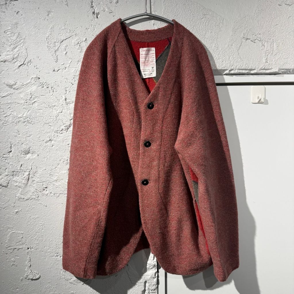 NICENESS ナイスネス 24AW BLOSSOM Felted Knit Jacket ニット