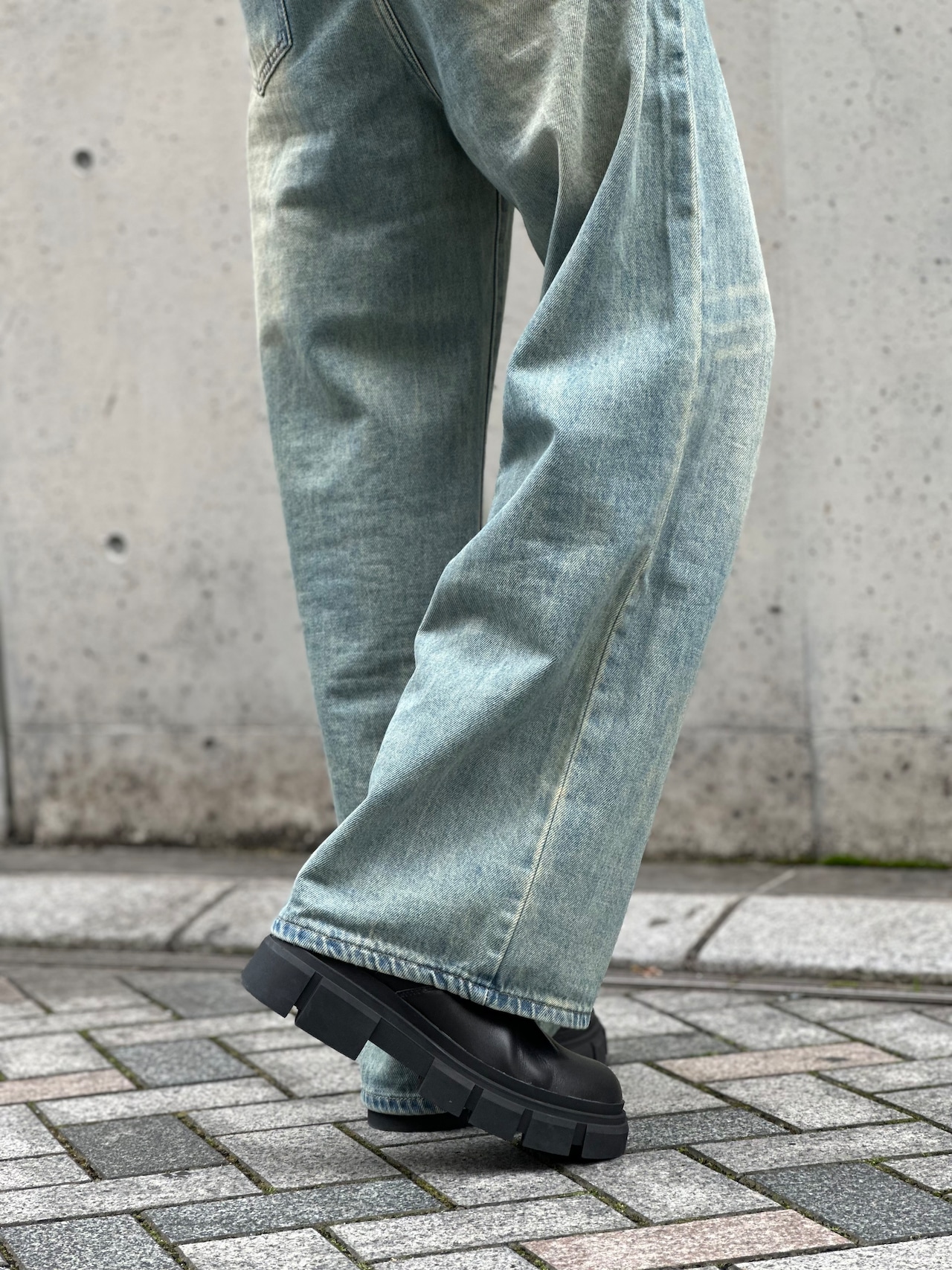 Chunky Side Gore Boots