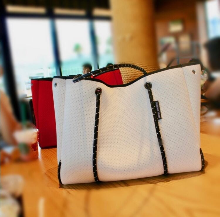 MARK & LONA ネオプレンバッグ HAWAII ☆送料無料☆anuenue hawaii☆ネオプレン/ネオプレーントートバッグ
