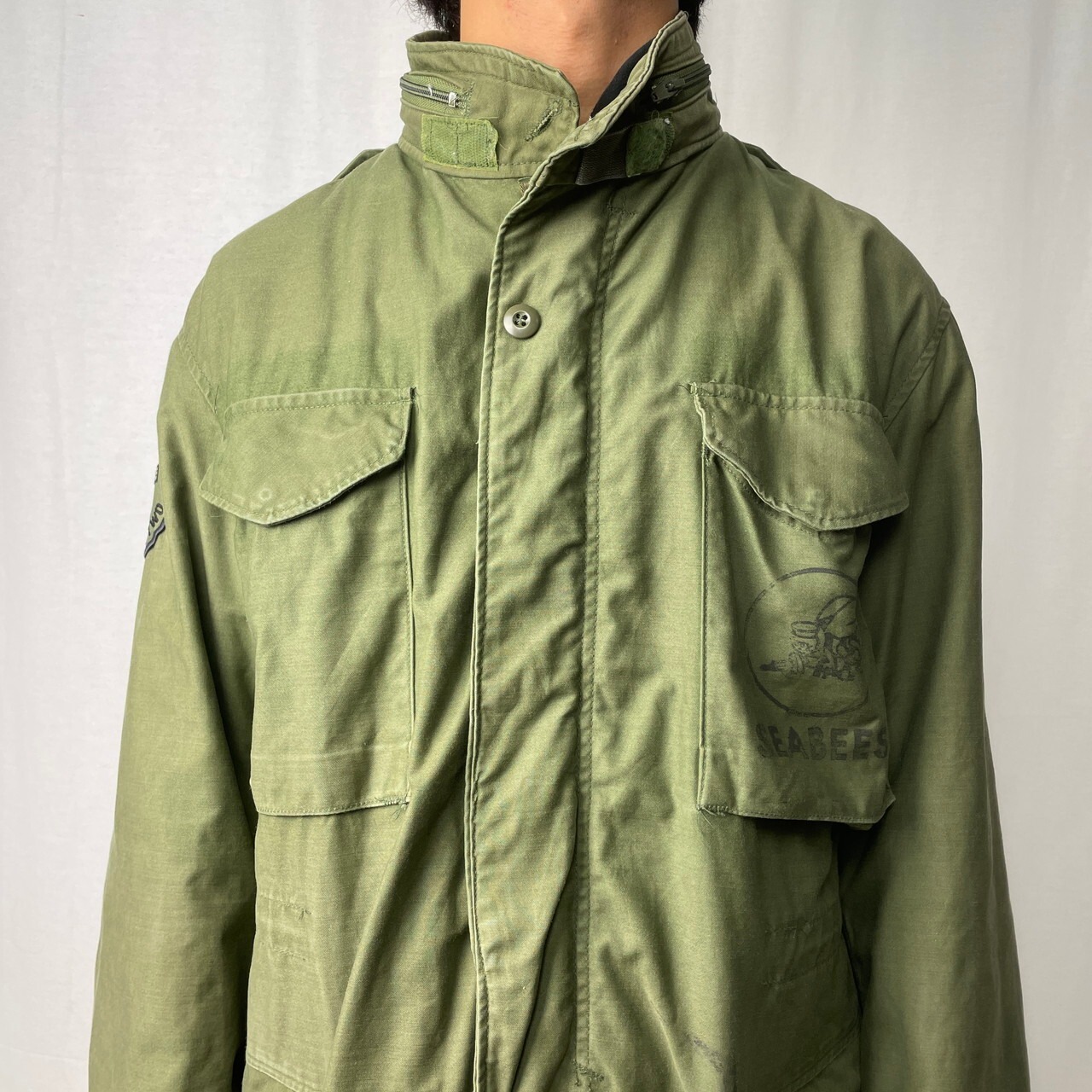 84年納品 80年代 U.S.ARMY 米軍実品 M-65 3rd 4th 過渡期 ミリタリー 