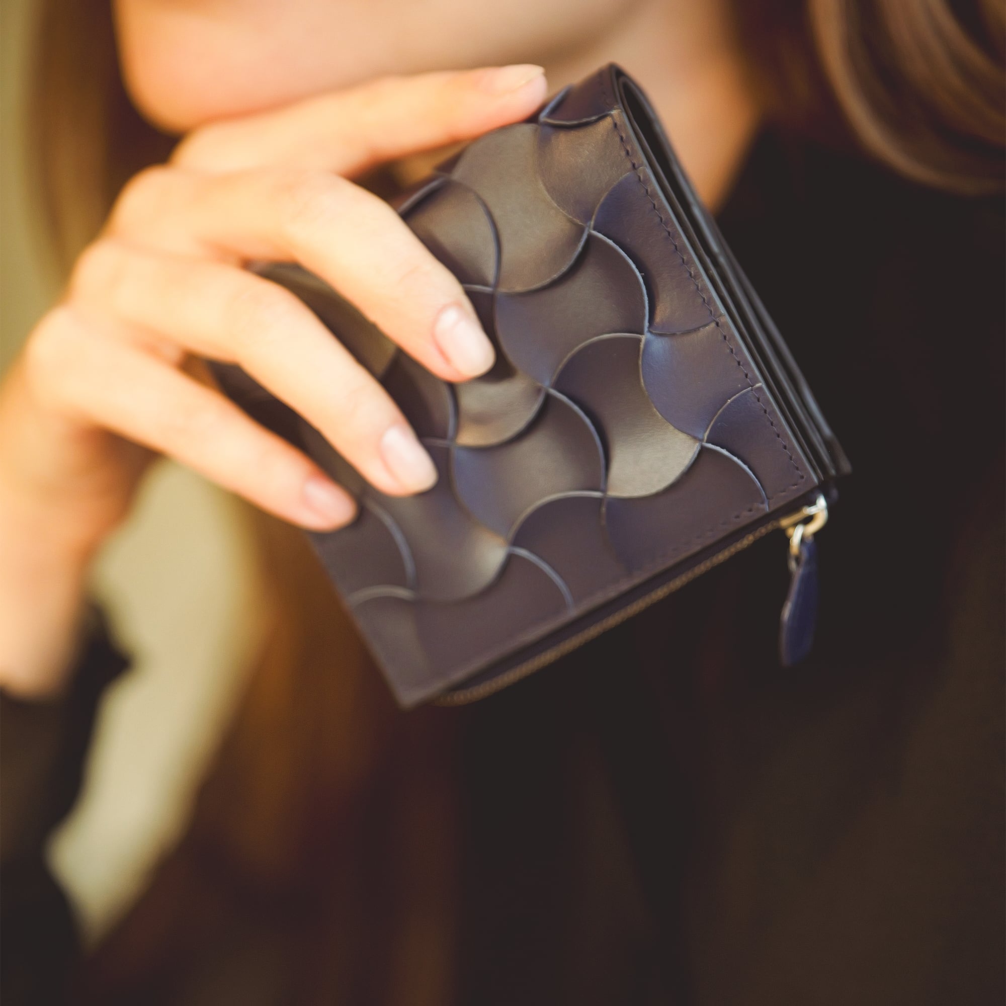 Weave Bifold Wallet（ウィーヴ バイフォールド ウォレット）- orange