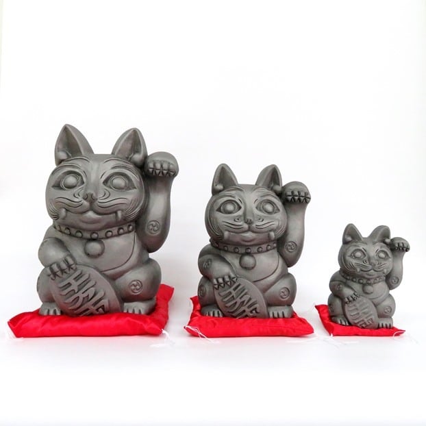 招き猫「招鬼猫きばニャンコ5号」鬼師kumi作 | GaRock ONLINE SHOP