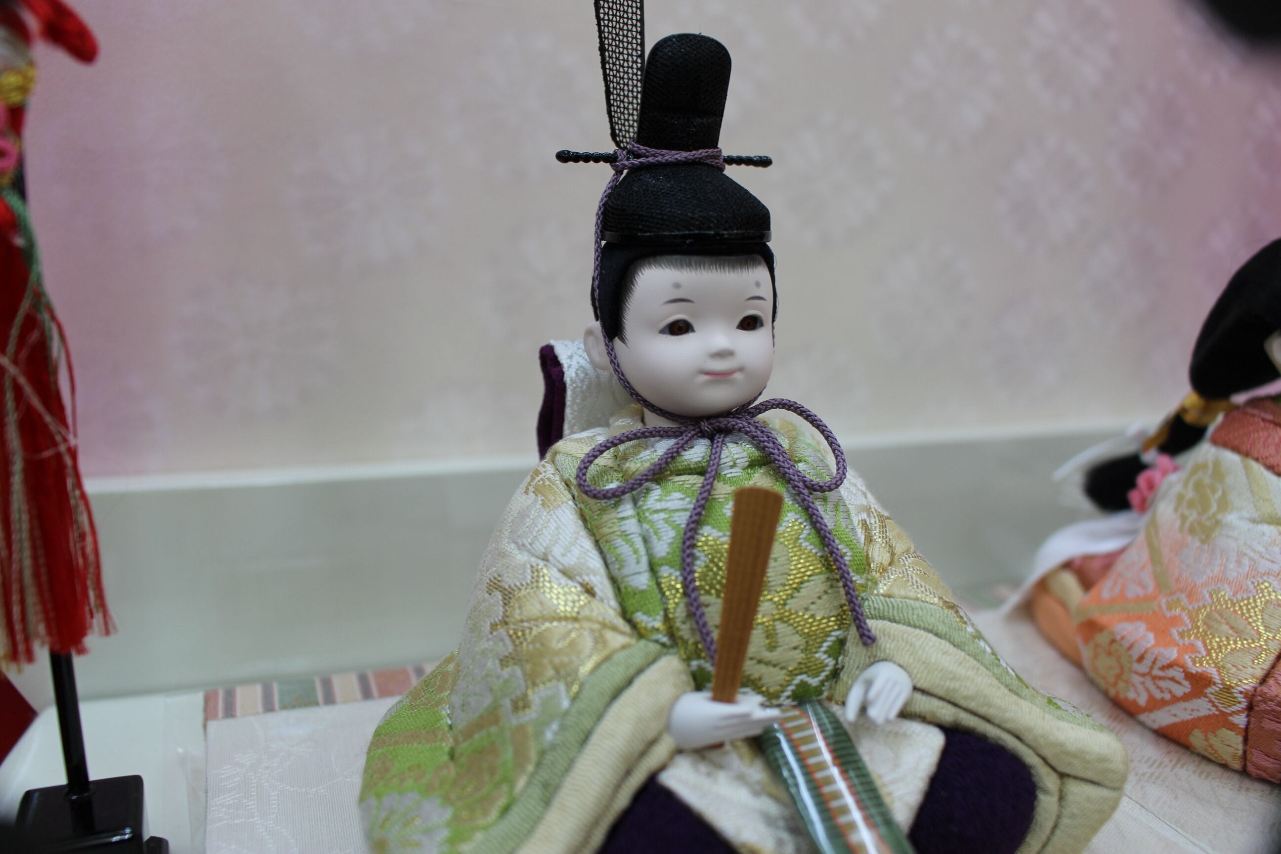 木目込人形 今様雛 縫nui 正絹「桜うさぎ」 | SHIMADA DOLL