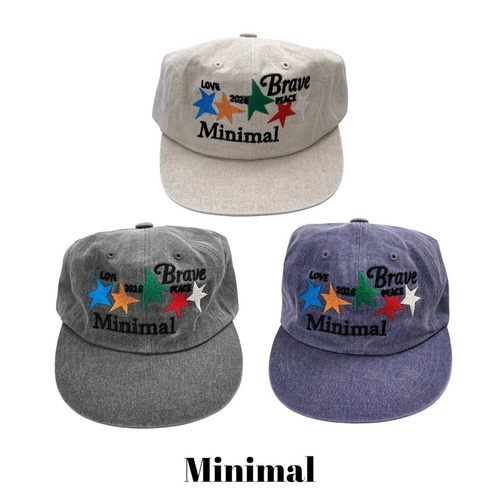MINIMAL［取寄］star ball cap 26autumn