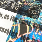 【tshirts195】L size KIMONO & print T-SHIRTS white