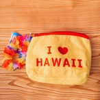 I❤︎Hawaii パイルポーチ