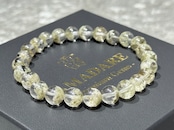 No.1882【S】ミルキーグリーンガーデンクォーツブレスレット