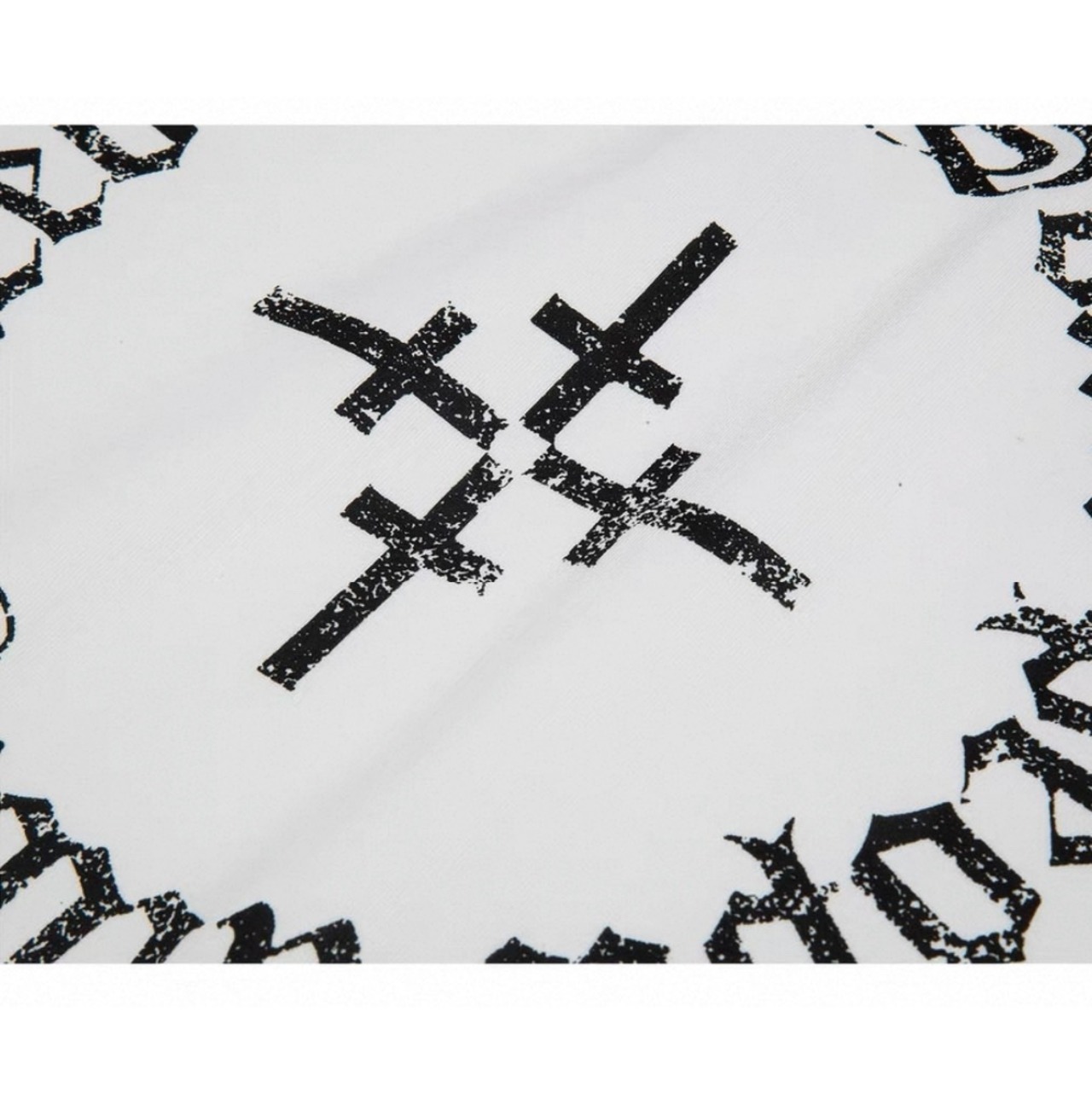 Sleeveless graphic street tee 0907 - 10