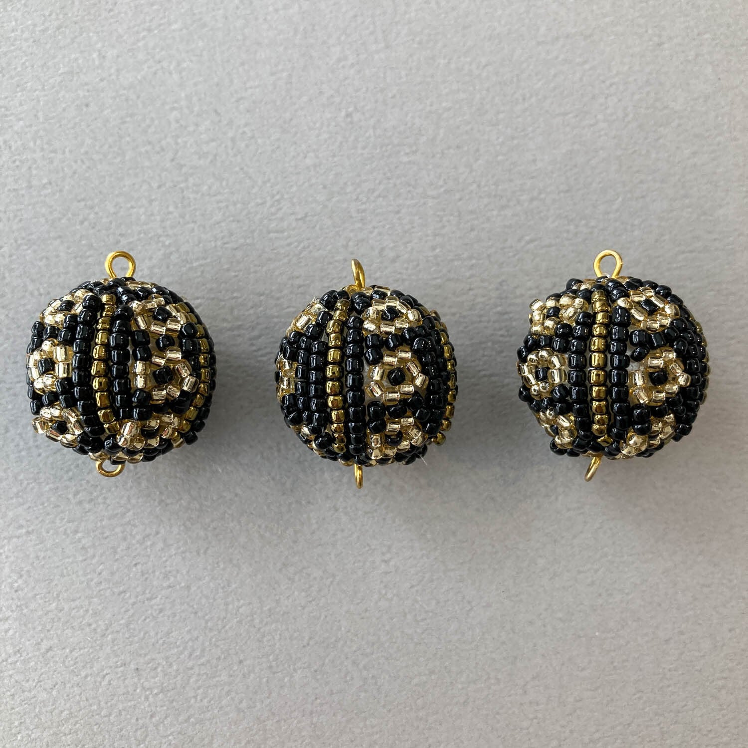 再入荷〉Duaオリジナル ビーズボール 花柄L（22mm） | Dua