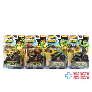 ホットウィール モンスタートラック TMNT ミュータント・タートルズ 4体セット ダイキャスト ミニカー 未開封