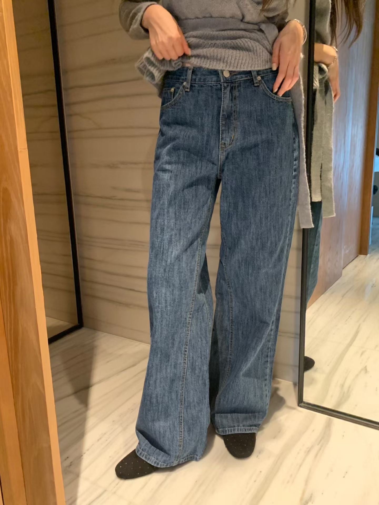 (即納)poster / Zen Straight Denim