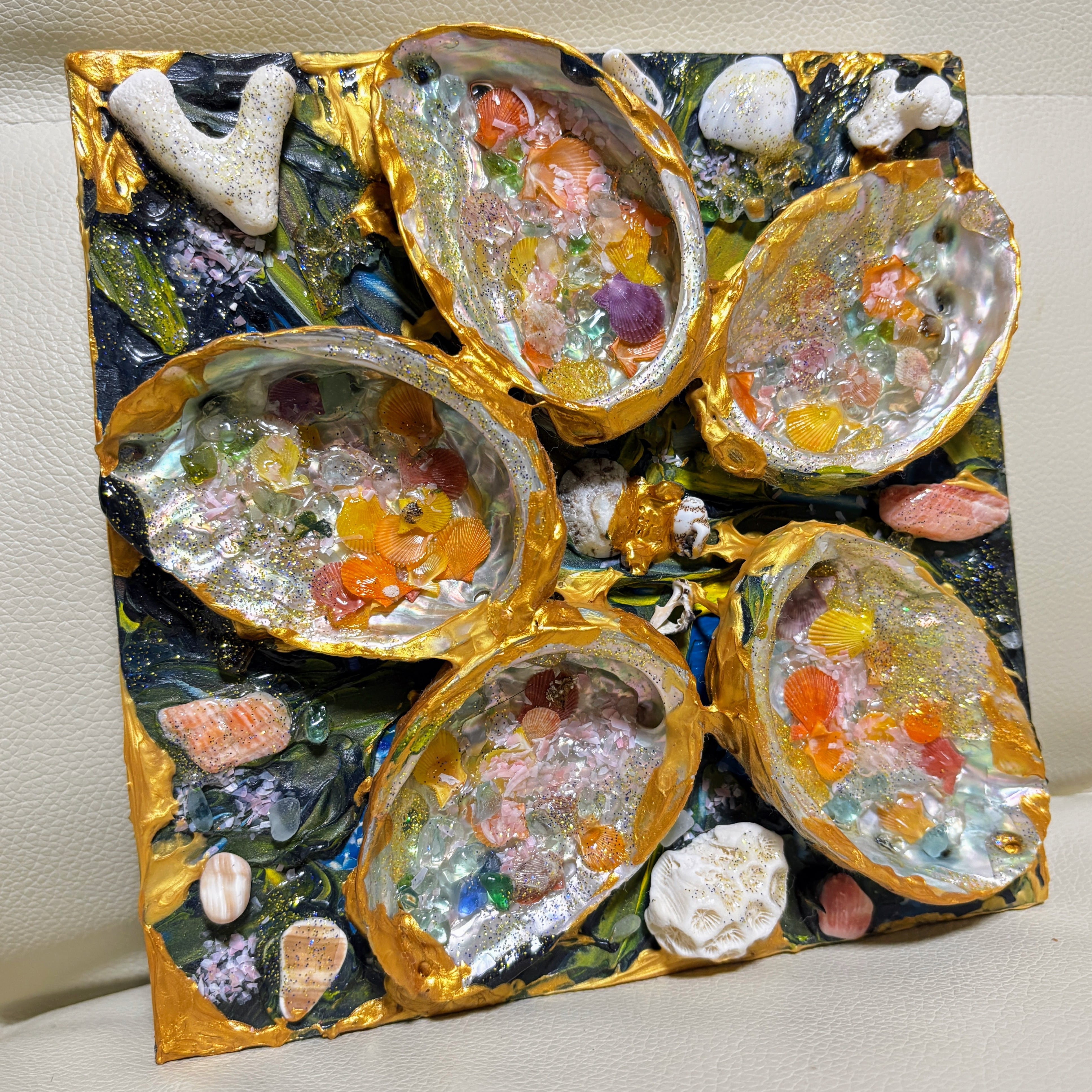 テクスチャーアート モダン 現代アート 原画 抽象画 アクリル画 豪華