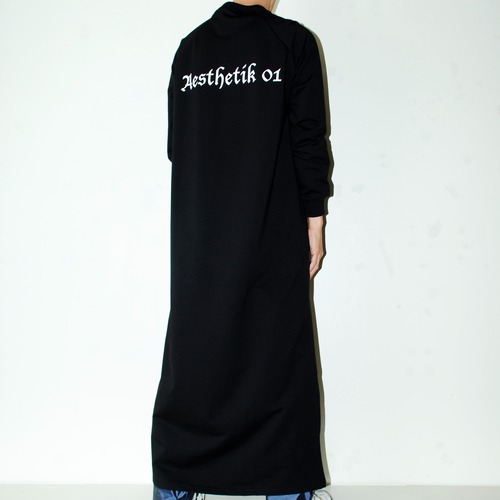 『AESTHETIK 01』 maxi jersey dress