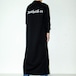 『AESTHETIK 01』 maxi jersey dress