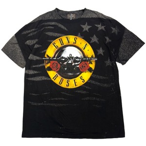ロックTシャツ バンドTシャツ ガンズアンドローゼズ 半袖 メンズ レディース ストーンウォッシュ FGRT16-9