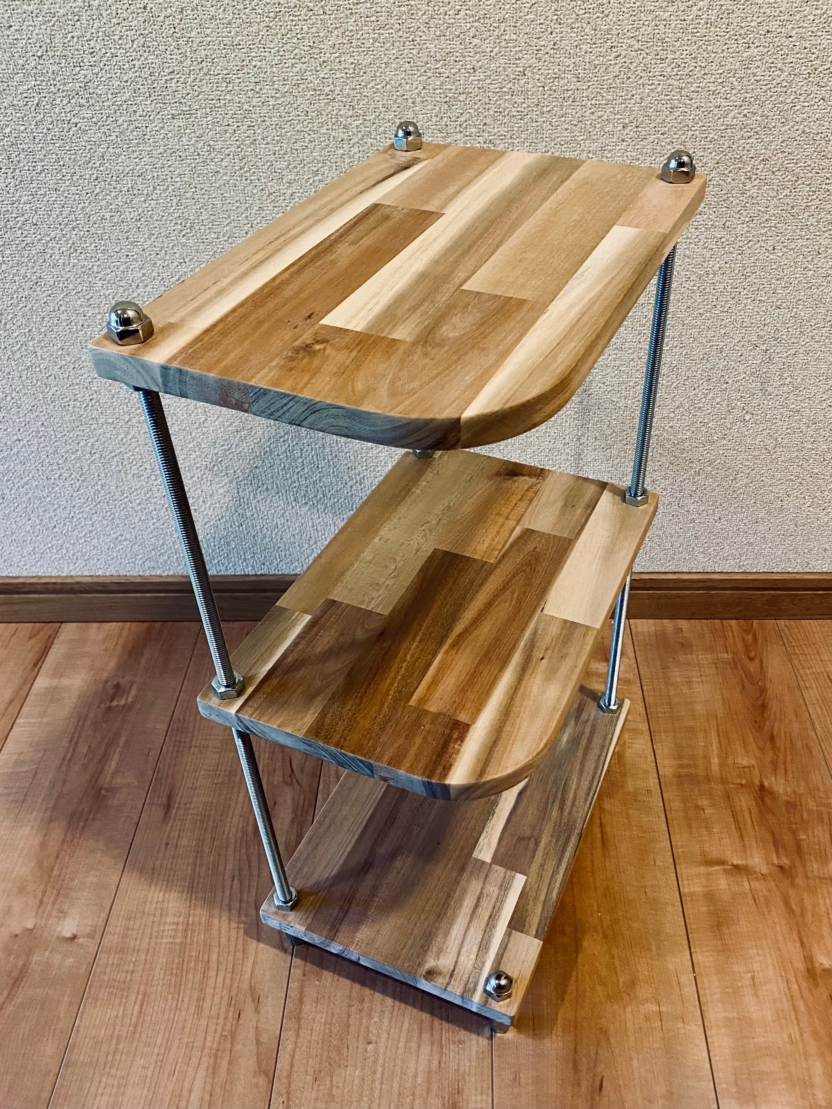 ACACIA LOW SHELVES 棚 シェルフ ラック コーナーラック オープン