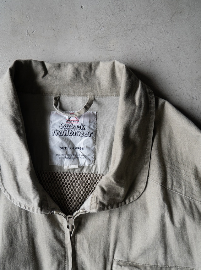 "ROTHCO" used Stone wash safari jacket