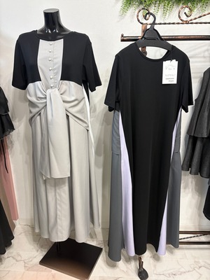 GALENA バックリボンワンピース　70060-7105