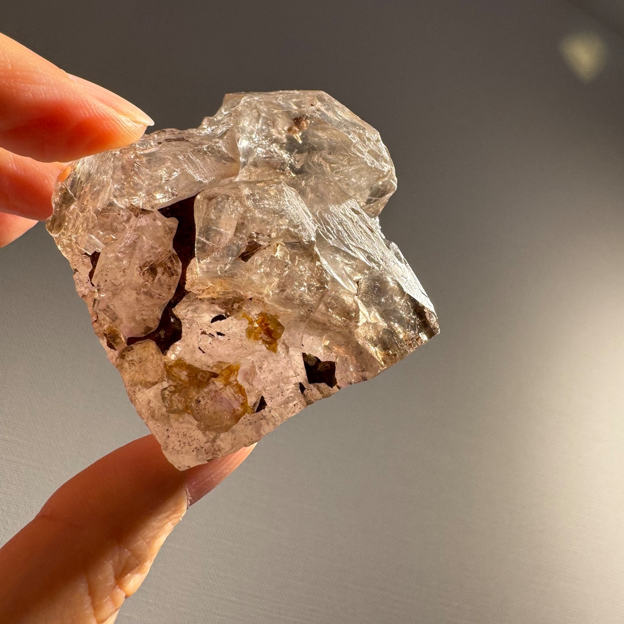 モンドエレスチャルクォーツ*原石*251010*天然石*鉱物標本*インテリアストーン