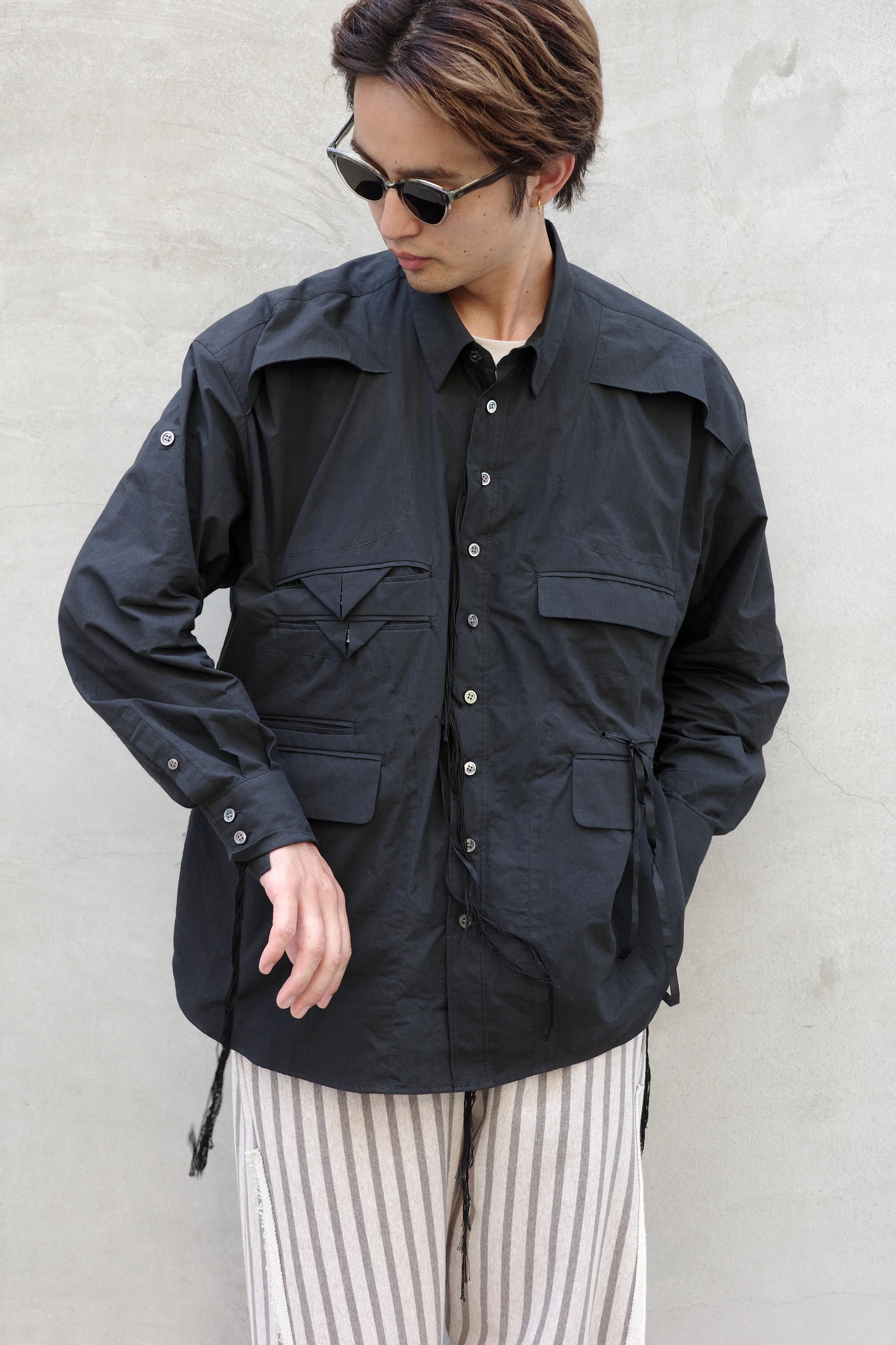 ジャケット・アウター 25ss Midorikawa SILK DENIM JACKET INDIGO Midorikawa：SILK DENIM JACKET - INDIGO - ORANN ONLINE SHOP