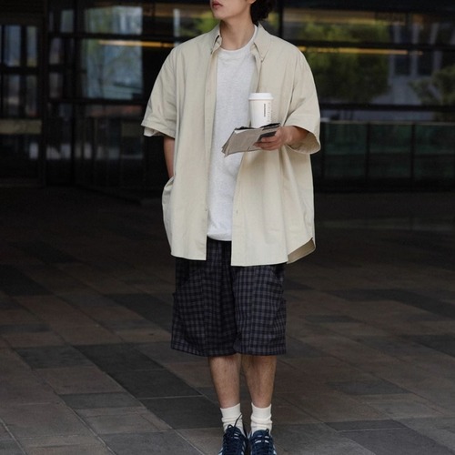 【NOEARS】Casual Patch Pocket Shirt