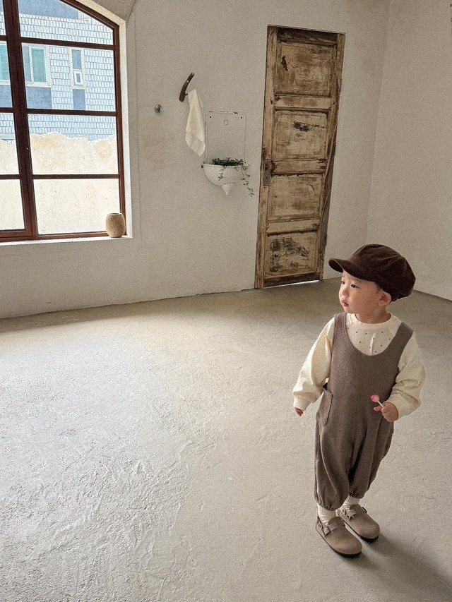 [ onu kids ] knit round suit