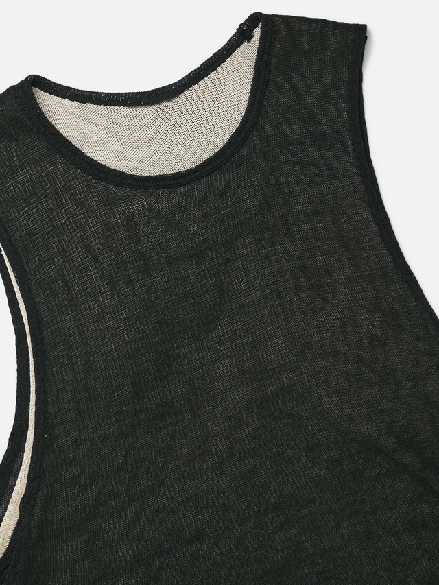 BRICKS & WOOD | COTTON LAYERED JERSEY / BLACK