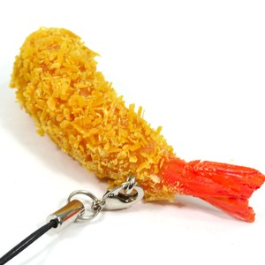 食べちゃいそうな エビフライ 食品サンプル キーホルダー ストラップ