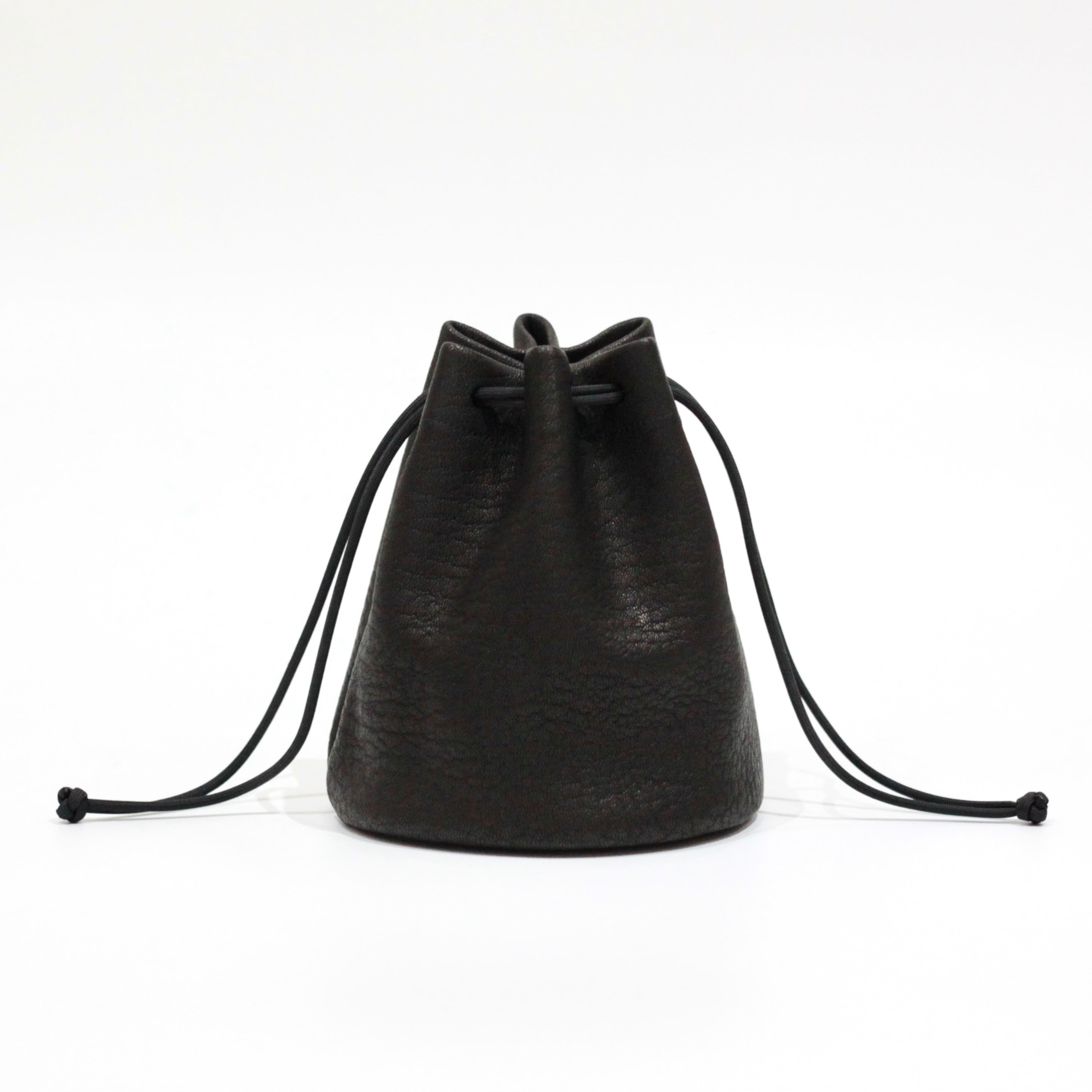 巾着 Kinchaku (Black) | tomorka