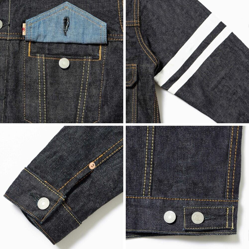 MOMOTARO JEANS 3105SP V-seam denim jacket Zimbabwean cotton 15.7oz