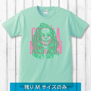 Hidden Skull Tシャツ／ライトグリーン