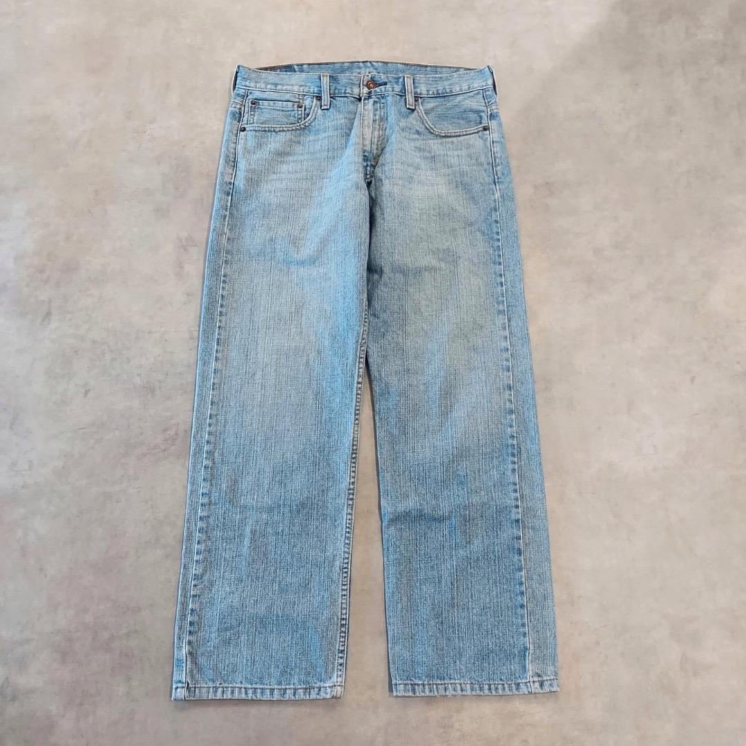 リーバイス569 Levis W32 ブルーデニム 青 ボトム 古着 18379