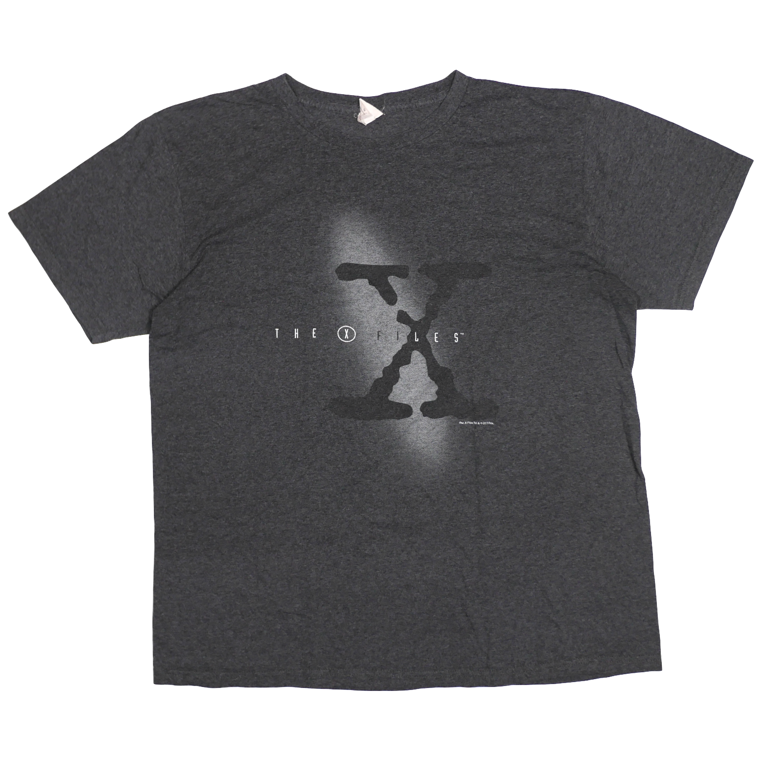 USED【XL】TV Drama The X-Files Logo Tee / BayIsland ©2013 FOX